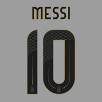 Adult - Messi 10 - Argentina 24 Home Set