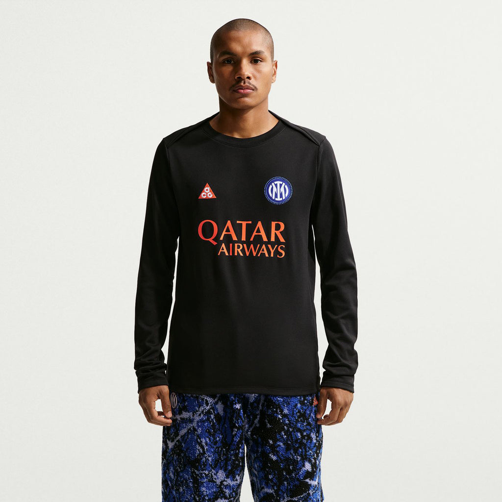 Nike Inter Milan ACG Dri-FIT Pre-Match Top Black – Greaves Sports
