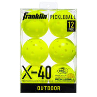 Outdoor X-40 Pickleball (12 Pack)