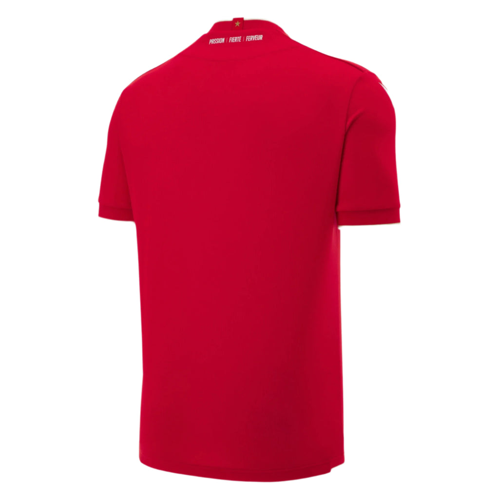 Maillot Domicile Stevenage FC 2020/21 (Macron) - Rouge, Taille M, Occasion En Excellent état
