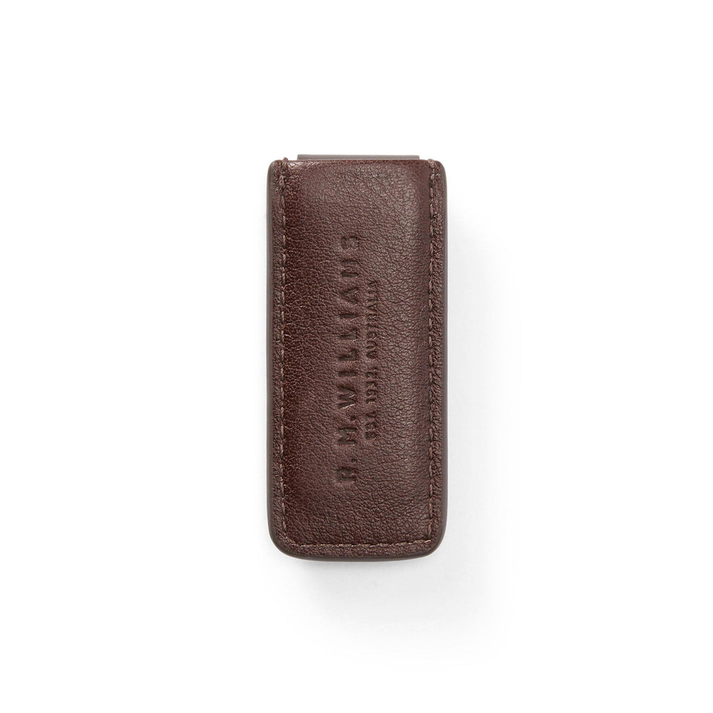West Ham United FC Official Leather Money Clip Wallet - Embossed Crest Design