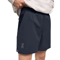 ON Essential running shorts in Navy.