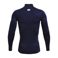 Under Armour ColdGear Armour Comp Mock Top in navy.