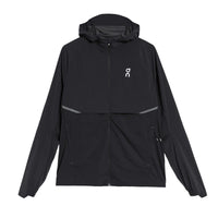 ON Core running jacket in black.
