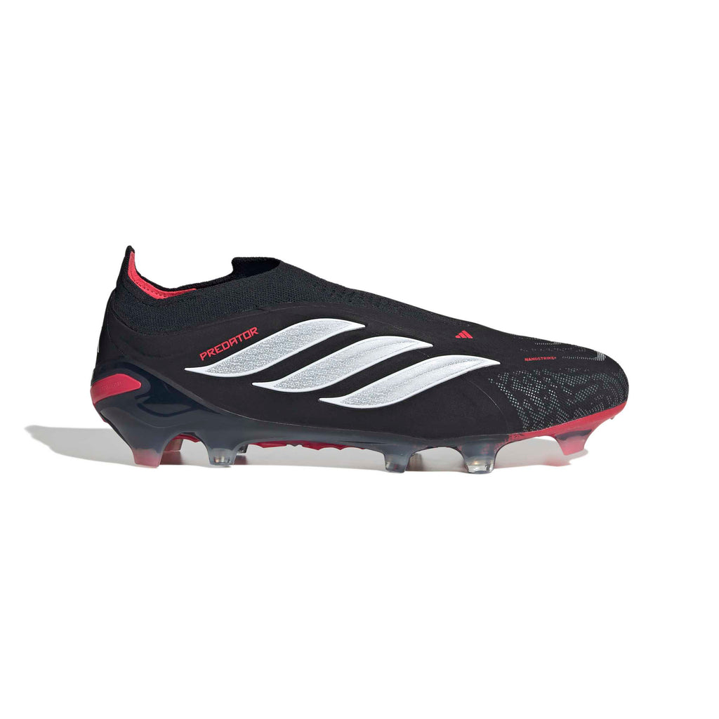 adidas Predator 26 Elite Laceless FG/AG Black – Greaves Sports