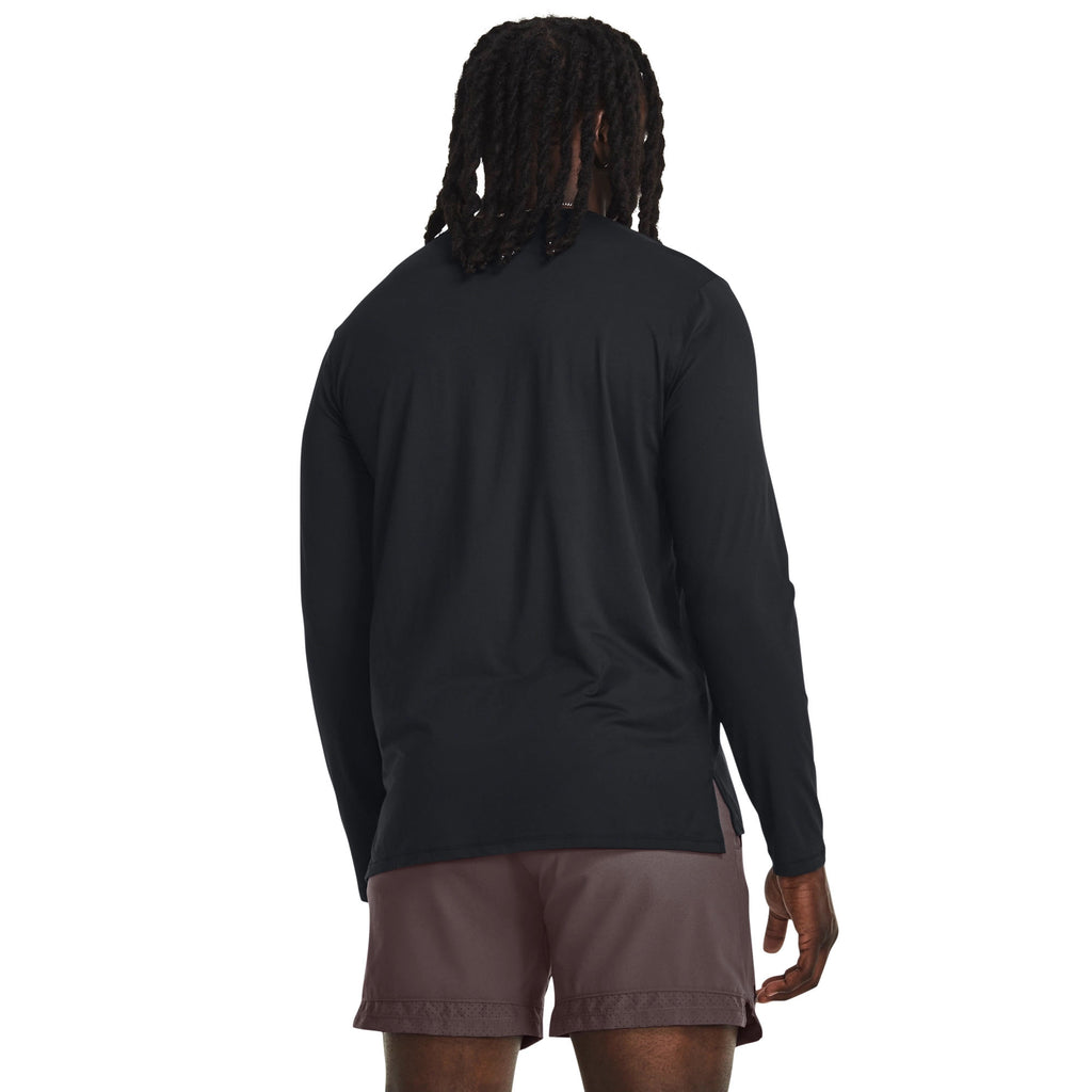 Under Armour Motion Long Sleeve Men's Top Black Greaves Sports