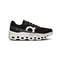 ON Cloudmonster 2 running shoes in Black/Frost.