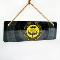 Partick Thistle Hanging Sign