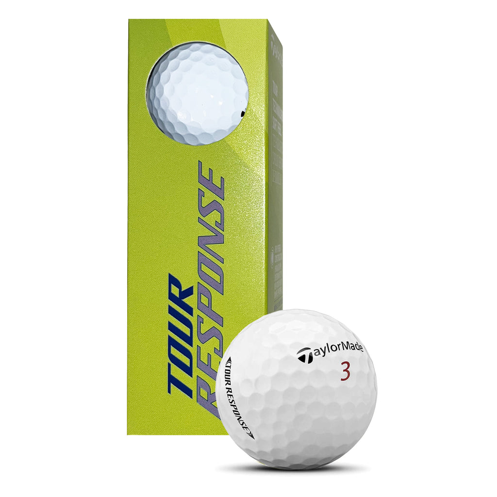 TaylorMade Tour Response 2022 Golf Ball - 3 Pack (White) – Greaves
