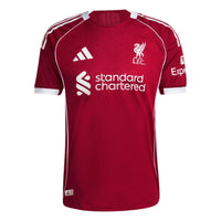 Liverpool 25/26 Home Authentic Football Shirt
