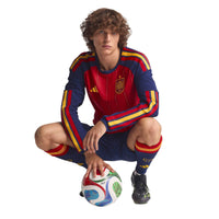 Spain 26 Home Long Sleeve Authentic Football Shirt