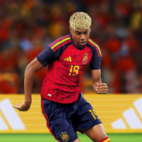 Spain 26 Home Authentic Football Shirt