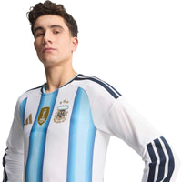 Argentina 26 Home Authentic L/S Football Shirt