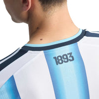 Argentina 26 Home Authentic L/S Football Shirt