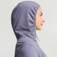 Own The Run Winterized Hooded 1/2 Zip Jacket - Womens
