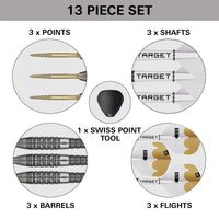 Redux 02 90% Tungsten - Swiss Point Steel Tip Darts