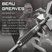 Beau Greaves G1 90% Tungsten - Swiss Point Steel Tip Darts