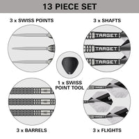 Beau Greaves G1 90% Tungsten - Swiss Point Steel Tip Darts