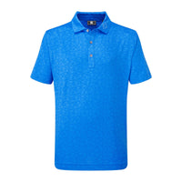 Painted Floral Lisle Golf Shirt JNR