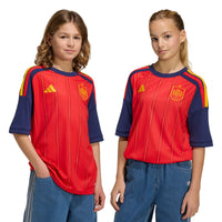 Spain 26 Home Football Shirt Jnr