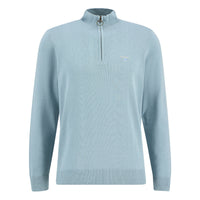 Lingwood Compact Cotton Half Zip Sweater