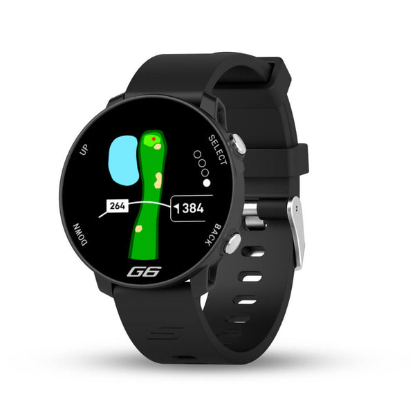 Shot Scope G6 GPS Golf Watch Black | Shot Scope – Greaves Sports