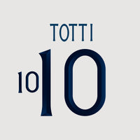 JNR - TOTTI 10 (OFFICIAL PRINT) ITALY 23 AWAY