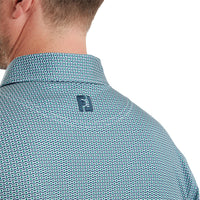 FJ Nautical Flag Print Lisle Polo Shirt