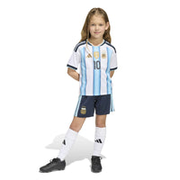 Argentina 26 Home Messi Football Mini Kit