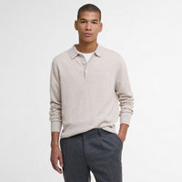 Hutherston Knitted Polo Shirt