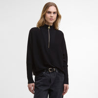 Lola Half-Zipped Knitted Jumper Womens