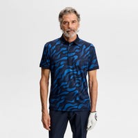 Tour Tech Print Golf Polo Shirt