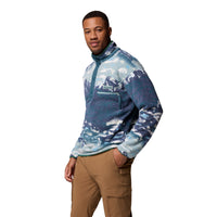 Men's Helvetia II Printed 1/4 Snap Fleece