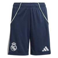 Real Madrid 25/26 Away Football Shorts Jnr
