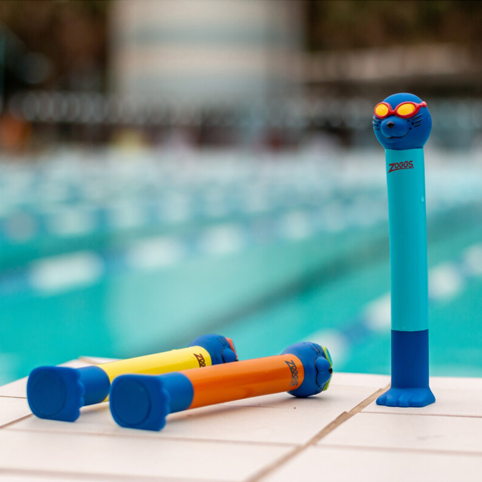 Zoggy Dive Sticks (Pack of 3) Kid's Swimming Aids – Greaves Sports