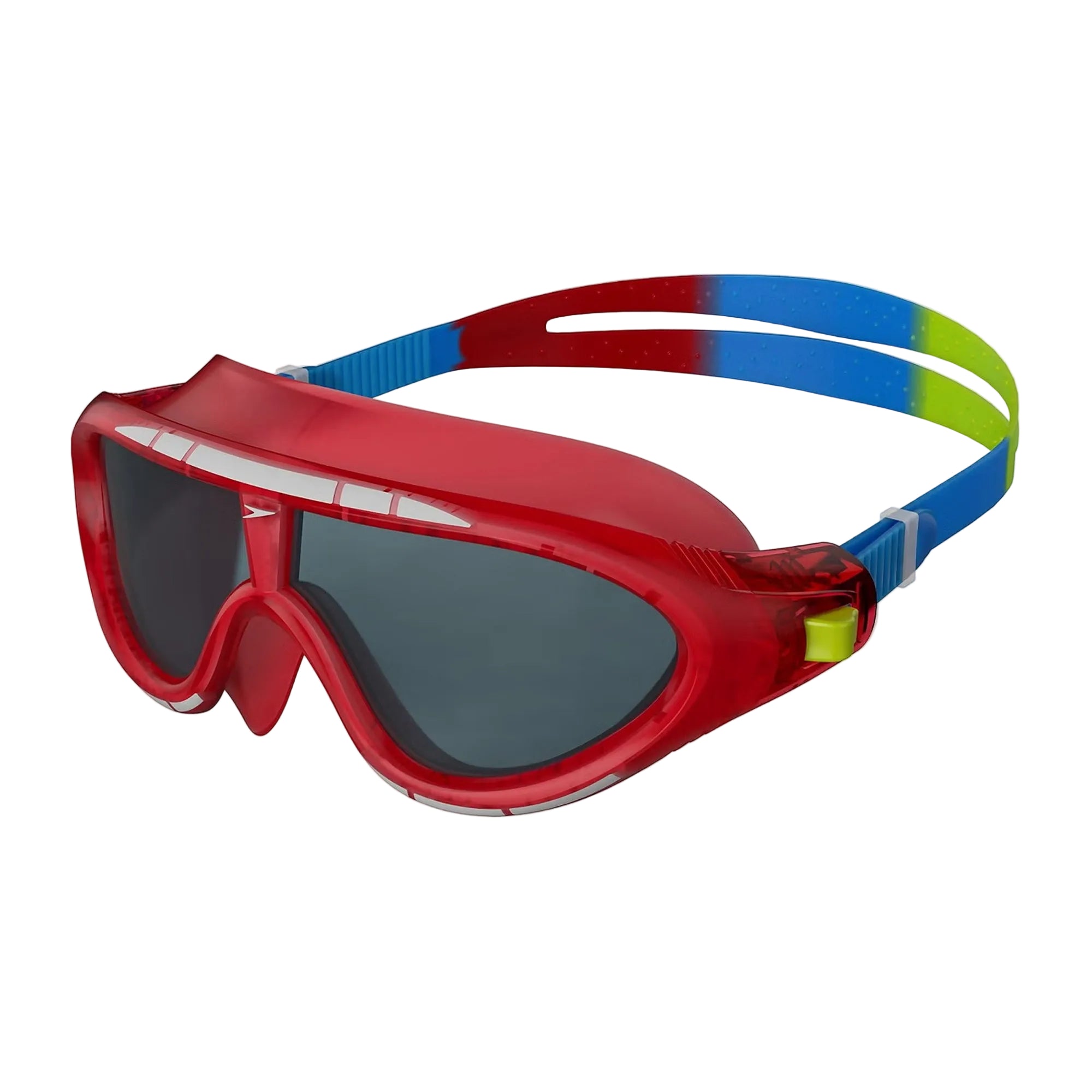 biofuse rift mask goggles Speedo Biofuse Rift Mask Junior Red Smoke Goggles – Greaves Sports
