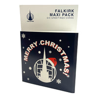 Falkirk 'Merry Christmas' Christmas Card's (Pack of 6)
