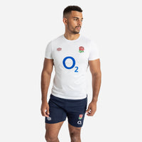 England Rugby 23/24 warm up rugby jersey from Umbro. 