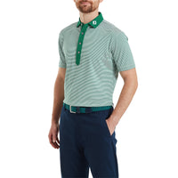 Feeder Stripe Pique Polo Shirt