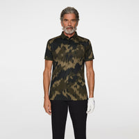 Tour Tech Print Golf Polo Shirt