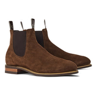 Suede Turnout Boots