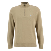 Lingwood Compact Cotton Half Zip Sweater