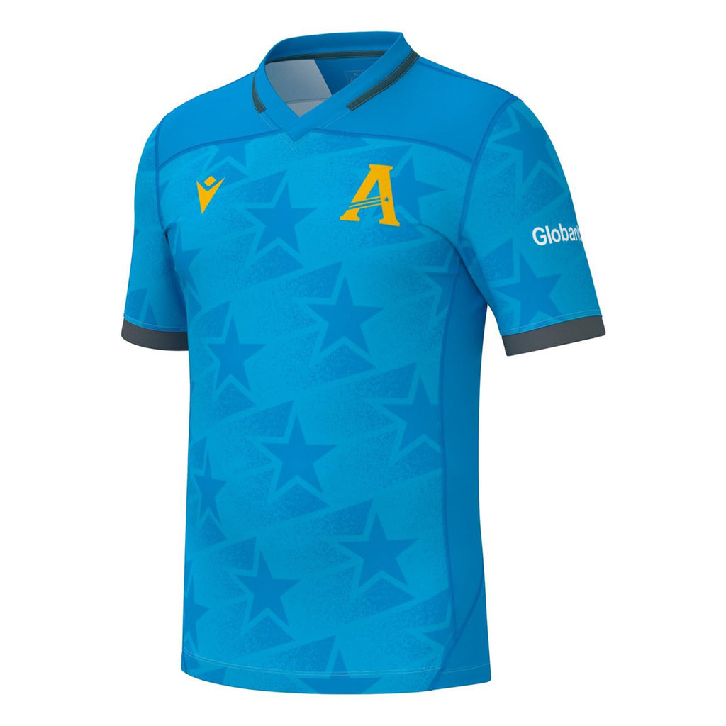 Anthem RC 2025 Home Rugby Shirt - Blue | Macron – Greaves Sports