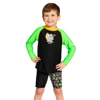 Finzilla Long Sleeve Zipped Sun Top