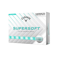 Supersoft Distressed Stripe Teal Golf Balls