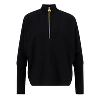Lola Half-Zipped Knitted Jumper Womens
