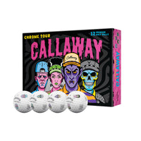 Chrome Tour 26 Truvis Halloween Golf Balls