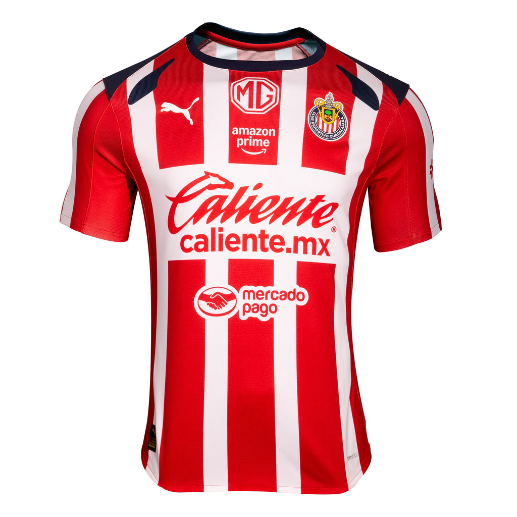 Chivas 25/26 Home Football Shirt Red Puma – Greaves Sports
