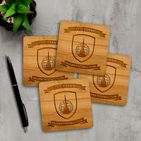 Falkirk 150th Anniversary Wooden Coasters (4 Pack)