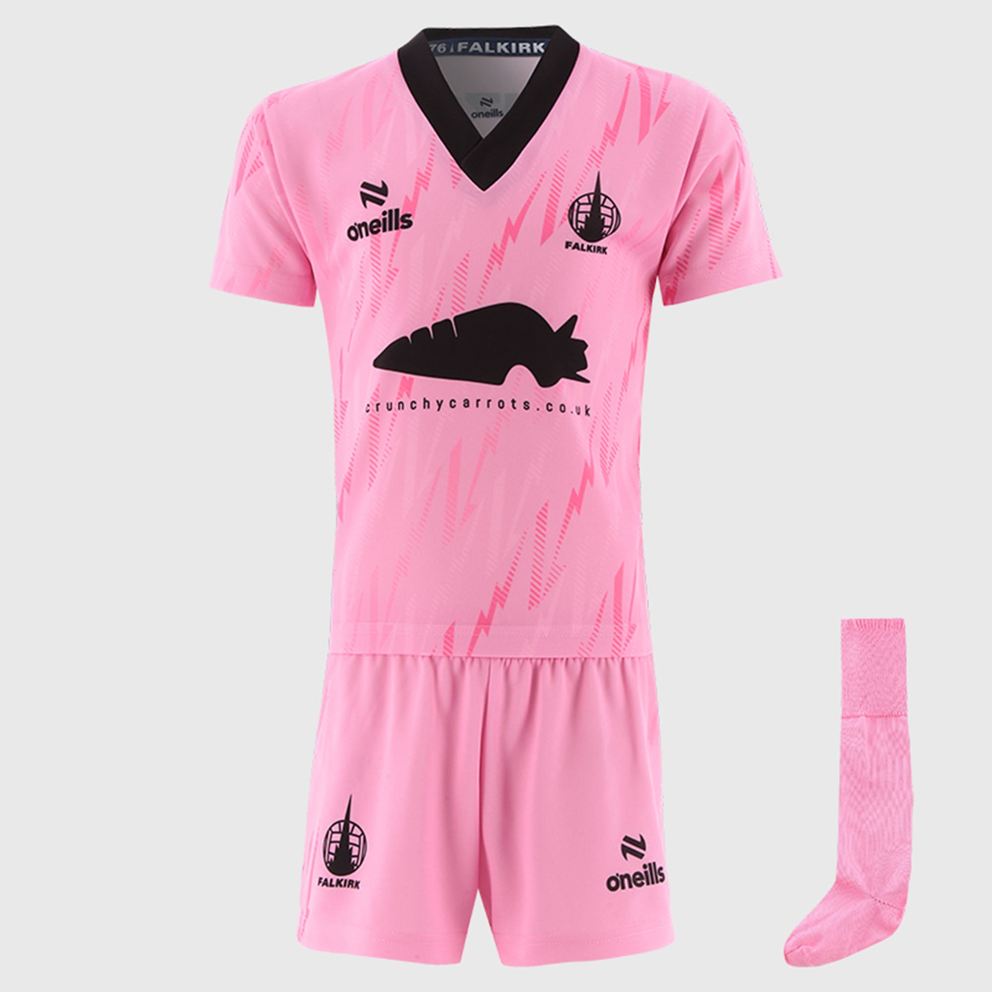 Falkirk 25/26 GK Football Mini Kit Pink 1-2Yr